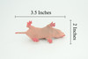 Naked Mole Rat, Desert mole, Museum Quality, Educational, Hand Painted, Rubber Animal, Realistic, Diorama, Toy, Kids, Gift, 3 1/2 Inches. CH805 BB188