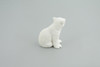 Polar Bear Cub, Sitting, Museum Quality, Educational, Hand Painted, Rubber Animal, Realistic, Diorama, Toy, Kids, Gift,  2  Inches.  CH807 BB188
