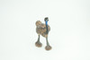 Emu, Museum Quality, Educational, Hand Painted, Realistic, Rubber, Flightless Bird native to Australia, Realistic, Diorama, Toy, Kids, Gift,  3 Inches.  CH810 BB188 