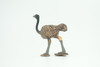 Emu, Museum Quality, Educational, Hand Painted, Realistic, Rubber, Flightless Bird native to Australia, Realistic, Diorama, Toy, Kids, Gift,  3 Inches.  CH810 BB188 