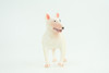Bull Terrier Dog, Male, Very Nice Quality, Hand Painted, Educational, Rubber Canine, Realistic, K9, Diorama, Toys, Kids, Gift,   3 Inches.  CH814 BB189 
