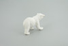 Polar Bear Cub, Baby, Walking, Museum Quality, Educational, Hand Painted, Rubber Animal, Realistic, Diorama, Toy, Kids, Gift,   3  Inches.  CH827 BB194