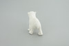 Polar Bear Cub, Baby, Walking, Museum Quality, Educational, Hand Painted, Rubber Animal, Realistic, Diorama, Toy, Kids, Gift,   3  Inches.  CH827 BB194