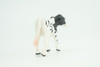 Holstein Dairy Cow Calf, Baby,  Educational, Hand Painted, Museum Quality, Realistic, Rubber Animal, Realistic, Diorama, Toy, Kids, Gift,  3 Inches.  CH830 BB194 
