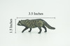 African Civet, Educational, Hand Painted, Museum Quality, Realistic, Rubber Animal, Realistic, Diorama, Toy, Kids, Gift, 3 Inches. CH831 BB194