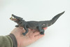 Boar Crocodile, Museum Quality, Educational, Hand Painted, Rubber Reptile, Realistic, Diorama, Toy, Kids, Gift, 10 Inches. CH838 BB195