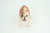 Bulldog, English Bulldog, British, Museum Quality, Rubber Canine, Hand Painted, Educational, Realistic, K9, Diorama, Figure, Toys, Kids, Gift, 5 Inches. CH844 BB197