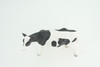 Holstein Dairy Cow, Educational, Hand Painted, Museum Quality, Realistic, Rubber Animal, Realistic, Diorama, Toy, Kids, Gift,  5 Inches.  CH849 BB197 