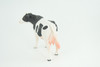 Holstein Dairy Cow, Educational, Hand Painted, Museum Quality, Realistic, Rubber Animal, Realistic, Diorama, Toy, Kids, Gift,  5 Inches.  CH849 BB197 