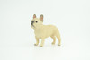 French Bulldog, Frenchie, Hand Painted, Educational, Museum Quality, Rubber Canine, K9, Realistic,  Diorama, Figure, Toys, Kids, Gift,  3   Inches. CH853 BB198