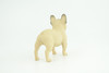 French Bulldog, Frenchie, Hand Painted, Educational, Museum Quality, Rubber Canine, K9, Realistic,  Diorama, Figure, Toys, Kids, Gift,  3   Inches. CH853 BB198