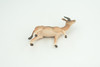 Gazelle Antelope, Hand Painted, Museum Quality, Educational, Rubber Animal, Very Realistic, Diorama, Toy, Kids, Gift,   3 1/2 Inches.  CH857 BB198  