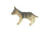 German Shepherd Dog, Puppy, Rubber Canine, Hand Painted, Educational, Realistic, K9, Diorama, Figure, Toys, Kids, Gift, 2 1/2 Inches. CH861 BB199