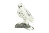 Snowy Owl, Hand Painted, Museum Quality, Educational, Raptor, Realistic Bird of Prey, Rubber, Diorama, Toys, Kids, Gift, 2 1/4 Inches. CH872 BB199