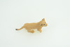 Mountain Lion, Puma Cub, Baby, Museum Quality, Hand Painted, Rubber Animal, Educational, Realistic, Figure, Toy, Kids, Replica, Gift,    3 Inches.  CH875 BB199