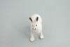Rabbit, Arctic Hare, Hand Painted, Museum Quality, Rubber Animal, Educational, Realistic, Figure, Toy, Kids, Replica, Gift,    2 1/2 Inches.  CH876 BB199