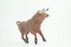 Bull, Spanish Bullfighting Bull, Hand Painted, Museum Quality, Solid Rubber Animal, Educational, Realistic, Figure, Toy, Kids, Replica, Gift,   5 Inches.  CH887 BB201