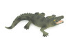 Alligator, American, Hand Painted, Museum Quality, Solid Rubber Animal, Educational, Realistic, Figure, Toy, Kids, Replica, Gift, 7 Inches. CH888 BB202
