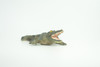 Alligator, American, Hand Painted, Museum Quality, Solid Rubber Animal, Educational, Realistic, Figure, Toy, Kids, Replica, Gift,   7 Inches.  CH888 BB202