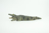 Alligator, American, Hand Painted, Museum Quality, Solid Rubber Animal, Educational, Realistic, Figure, Toy, Kids, Replica, Gift,   7 Inches.  CH888 BB202