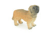 Maltese Dog, Hand Painted, Educational, Museum Quality, Realistic, Rubber Canine, K9, Diorama, Figure, Toys, Kids, Gift, 2 Inches. CH914 BB204