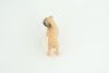 Pug Puppy Dog, Hand Painted, Educational, Museum Quality, Realistic, Rubber Canine, K9, Diorama, Figure, Toys, Kids, Gift,  1 3/4 Inches. CH917 BB204