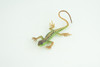 Lizard, Green Rock Lizard, Arribas, Museum Quality, Hand Painted, Rubber Reptile, Realistic Toy Figure, Model, Replica, Kids, Educational, Gift,     5 Inches.   CH929 BB204