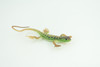 Lizard, Green Rock Lizard, Arribas, Museum Quality, Hand Painted, Rubber Reptile, Realistic Toy Figure, Model, Replica, Kids, Educational, Gift,     5 Inches.   CH929 BB204