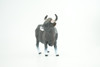 Gaur Bull, Black, Museum Quality, Hand Painted, Educational, High Quality Rubber Cow, Realistic, Diorama, Toys, Kids, Gift,    6 Inches.  CH937 BB206 