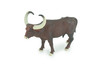Water Buffalo, Brown, Museum Quality, Hand Painted, Educational, High Quality Rubber Cow, Realistic, Diorama, Toys, Kids, Gift, 5 1/2 Inches. CH939 BB207