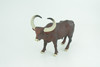 Water Buffalo, Brown, Museum Quality, Hand Painted, Educational, High Quality Rubber Cow, Realistic, Diorama, Toys, Kids, Gift,    5 1/2 Inches.  CH939 BB207 