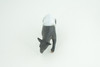 Tapir, Malayan tapir, Hand Painted, Museum Quality, Rubber Animal, Educational, Realistic Figure, Toy, Kids, Replica, Gift,    3 1/2 Inches.  CH941 BB207 