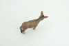 Donkey Baby, Burro Foal, Hand Painted, Museum Quality, Rubber Animal, Educational, Realistic Figure, Toy, Kids, Replica, Gift,    2 3/4 Inches.  CH942 BB208 