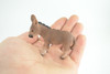 Donkey Baby, Burro Foal, Hand Painted, Museum Quality, Rubber Animal, Educational, Realistic Figure, Toy, Kids, Replica, Gift, 2 3/4 Inches. CH942 BB208