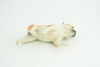 French Bulldog, Bull Dog, Hand Painted, Educational, Museum Quality, Rubber Canine, K9, Realistic, Diorama, Figure, Toys, Kids, Gift,  4 Inches.  CH949 BB208 