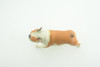 French Bulldog, Bull Dog, Hand Painted, Educational, Museum Quality, Rubber Canine, K9, Realistic, Diorama, Figure, Toys, Kids, Gift,  4 Inches.  CH949 BB208 