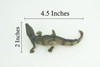Alligator Baby, Crocodile, Museum Quality, Educational, Hand Painted, Rubber Reptile, Realistic, Diorama, Very Nice Design, Toys, Kids, Gift, 4 1/2 Inches. CH952 BB209 