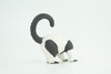 Black-and-white Ruffed Lemur, Museum Quality, Educational, Hand Painted, Rubber, Realistic, Diorama, Very Nice Design, Toys, Kids, Gift,   3 Inches.  CH953 BB209 