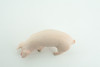 Pig, Sow, Museum Quality, Educational, Hand Painted, Rubber Animal, Female Pig, Realistic, Diorama, Very Nice Design, Toy, Kids, Gift,  3 1/2  Inches.  CH954 BB209 