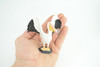 Pelican with Fish, Hand Painted, Educational, High Quality Rubber Bird, Realistic, Diorama, Very Nice Design, Figure, Toys, Kids, Gift, 3 1/2 Inches. CH957 BB209