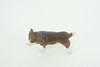 Beagle Dog, Hand Painted, Educational, Museum Quality, Rubber Canine, K9, Realistic, Diorama, Figure, Toys, Kids, Gift,  2 1/2  Inches.  CH958 BB209 