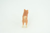 Shiba Inu Dog, Puppy, Museum Quality, Hand Painted, Educational, Very Nice Rubber Canine, Realistic, K9, Diorama, Toys, Kids, Gift,   2 1/4 Inches.  CH959 BB209
