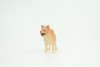 Shiba Inu Dog, Puppy, Museum Quality, Hand Painted, Educational, Very Nice Rubber Canine, Realistic, K9, Diorama, Toys, Kids, Gift,   2 1/4 Inches.  CH959 BB209