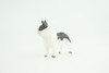 French Bulldog, Puppy, Bull Dog, Hand Painted, Educational, Museum Quality, Rubber Canine, K9, Realistic, Diorama, Figure, Toys, Kids, Gift,  2 Inches.  CH960 BB209 