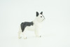 French Bulldog, Puppy, Bull Dog, Hand Painted, Educational, Museum Quality, Rubber Canine, K9, Realistic, Diorama, Figure, Toys, Kids, Gift,  2 Inches.  CH960 BB209 