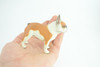 French Bulldog, Bull Dog, Hand Painted, Educational, Museum Quality, Rubber Canine, K9, Realistic, Diorama, Figure, Toys, Kids, Gift, 3 1/2 Inches. CH962 BB209