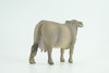 Brown Swiss Cow with Bell, Museum Quality, Educational, Hand Painted, Rubber Animal, Realistic, Diorama, Very Nice Design, Toy, Kids, Gift,  5  Inches.  CH963 BB210  