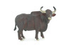 Gaur Bull, Brown, Museum Quality, Hand Painted, Educational, High Quality Rubber Cow, Realistic, Very Nice Design, Diorama, Toys, Kids, Gift, 6 Inches. CH964 BB210