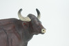 Gaur Bull, Brown, Museum Quality, Hand Painted, Educational, High Quality Rubber Cow, Realistic, Very Nice Design, Diorama, Toys, Kids, Gift,    6 Inches.  CH964 BB210 