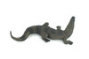 Alligator, American, Hand Painted, Museum Quality, Solid Rubber Crocodile, Reptile, Educational, Realistic, Figure, Toy, Kids, Replica, Gift, 8 Inches. CH965 BB210